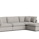 Chill Time 4-Piece Modular Sectional, Heather