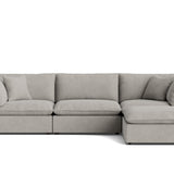 Chill Time 4-Piece Modular Sectional, Heather