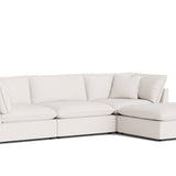 Chill Time 4-Piece Modular Sectional, Nomad Snow