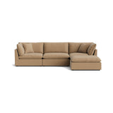 Chill Time 4-Piece Modular Sectional, Hazelnut