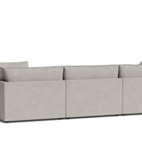 Chill Time 4-Piece Modular Sectional Closed, Heather