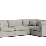 Chill Time 4-Piece Modular Sectional Closed, Heather
