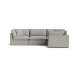 Chill Time 4-Piece Modular Sectional Closed, Heather