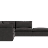 Chill Time 5-Piece Modular Sectional, Dark Shadow