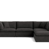 Chill Time 5-Piece Modular Sectional, Dark Shadow