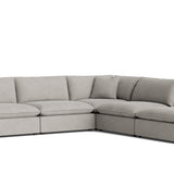 Chill Time 5-Piece Modular Sectional, Heather