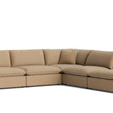 Chill Time 5-Piece Modular Sectional, Hazelnut