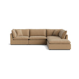 Chill Time 5-Piece Modular Sectional, Hazelnut