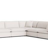 Chill Time 5-Piece Modular Sectional Closed, Nomad Snow