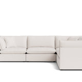 Chill Time 5-Piece Modular Sectional Closed, Nomad Snow