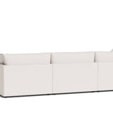 Chill Time 5-Piece Modular U-Shaped Sectional, Nomad Snow