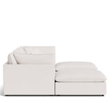 Chill Time 5-Piece Modular U-Shaped Sectional, Nomad Snow