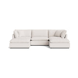 Chill Time 5-Piece Modular U-Shaped Sectional, Nomad Snow