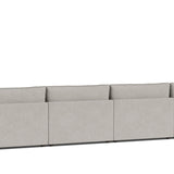 Chill Time 6-Piece Modular U-Shaped Sectional, Heather