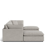 Chill Time 6-Piece Modular U-Shaped Sectional, Heather