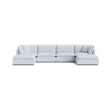 Chill Time 6-Piece Modular U-Shaped Sectional, Cove