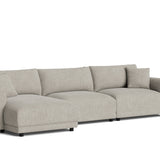 Soft Spot 3-Piece Modular Sectional Left, Oatmeal
