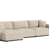 Soft Spot 3-Piece Modular Sectional Left, Cashew
