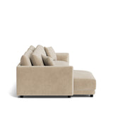 Soft Spot 3-Piece Modular Sectional Left, Cashew