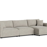 Soft Spot 3-Piece Modular Sectional Right, Oatmeal