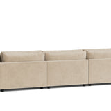 Soft Spot 3-Piece Modular Sectional Right, Cashew