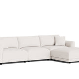 Soft Spot 4-Piece Modular Sectional, Nomad Snow