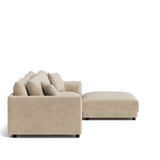Soft Spot 4-Piece Modular Sectional, Cashew