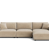 Soft Spot 4-Piece Modular Sectional, Cashew