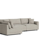 Soft Spot 4-Piece Modular Sectional Left, Oatmeal