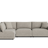 Soft Spot 4-Piece Modular Sectional Left, Oatmeal