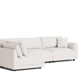 Soft Spot 4-Piece Modular Sectional Left, Nomad Snow