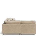 Soft Spot 4-Piece Modular Sectional Left, Cashew
