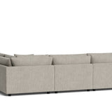 Soft Spot 4-Piece Modular Sectional Right, Oatmeal