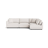 Soft Spot 4-Piece Modular Sectional Right, Nomad Snow
