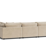Soft Spot 4-Piece Modular Sectional Right, Cashew