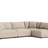 Soft Spot 4-Piece Modular Sectional Right, Cashew