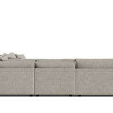 Soft Spot 5-Piece Modular Sectional Closed, Oatmeal
