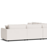Soft Spot 5-Piece Modular Sectional Closed, Nomad Snow