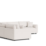 Soft Spot 5-Piece Modular Sectional Closed, Nomad Snow
