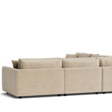 Soft Spot 5-Piece Modular Sectional Closed, Cashew