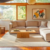 Soft Spot 5-Piece Modular Sectional Closed, Cashew