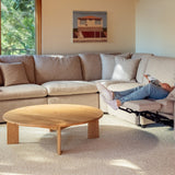 Lift Off Power Recliner 5-Piece Modular Sectional, Light Pebble