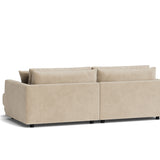 Soft Spot 2-Piece Modular Sectional Right, Cashew