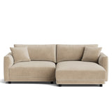 Soft Spot 2-Piece Modular Sectional Right, Cashew