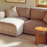 Soft Spot 2-Piece Modular Sectional Left, Cashew
