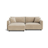 Soft Spot 2-Piece Modular Sectional Left, Cashew