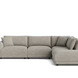 Soft Spot 5-Piece Modular Sectional Right, Oatmeal