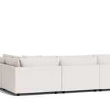 Soft Spot 5-Piece Modular Sectional Right, Nomad Snow