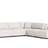 Soft Spot 5-Piece Modular Sectional Right, Nomad Snow