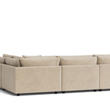 Soft Spot 5-Piece Modular Sectional Right, Cashew